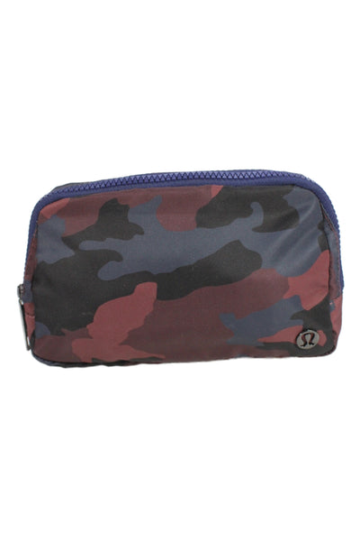 Lululemon Womens Camouflage Print Zip Around Belt Bag Multi Colored