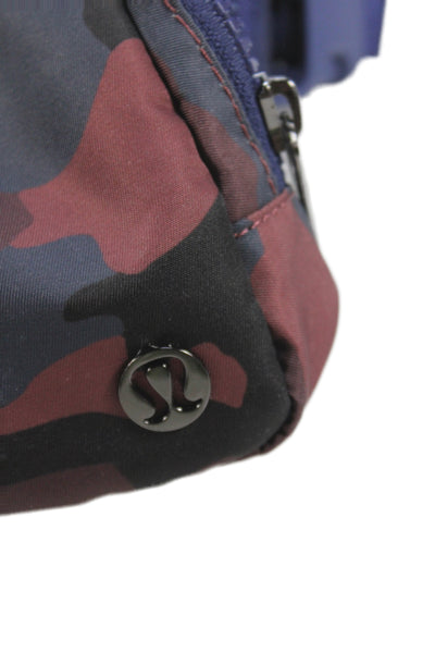Lululemon Womens Camouflage Print Zip Around Belt Bag Multi Colored