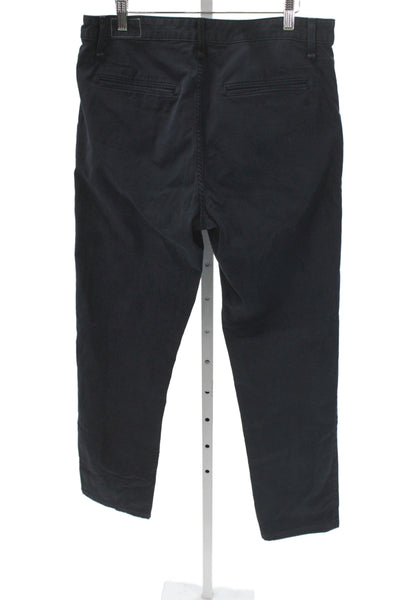 Rag & Bone Mens Dark Blue Chino Pants Button Closure Size 33