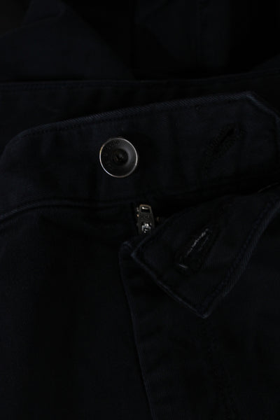 Rag & Bone Mens Dark Blue Chino Pants Button Closure Size 33