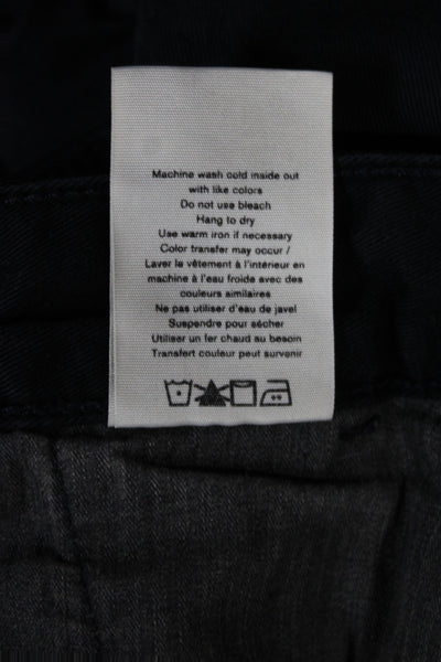 Rag & Bone Mens Chino Pants Dark Gray Cotton Solid Size 33