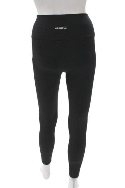 Adanola Women Ankle Leggings Black 70% Polyamide 30% Elastane Size S