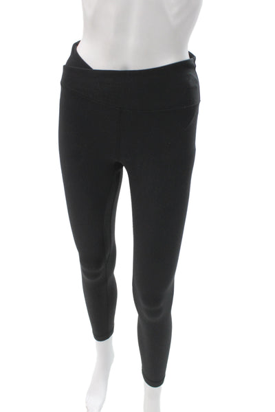 Lululemon Women Ankle Leggings Black Spandex Size 6