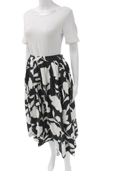 Kate Spade X Target Womens Fit & Flare Sundress Set Black Floral Midi Size XS