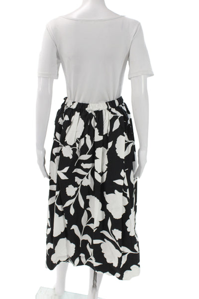 Kate Spade X Target Womens Fit & Flare Sundress Set Black Floral Midi Size XS
