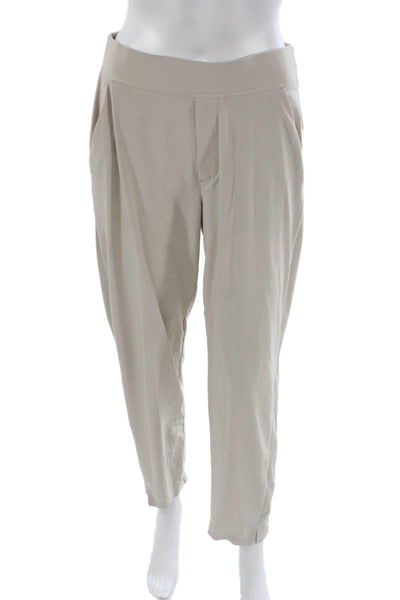 Athleta Unisex Ankle Jogger Pants Beige Size 6