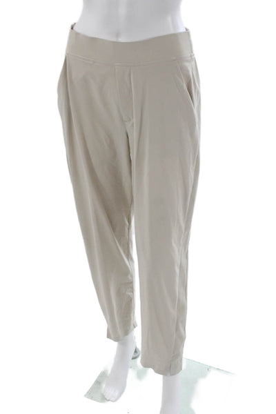 Athleta Unisex Ankle Jogger Pants Beige Size 6