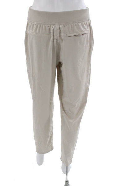 Athleta Unisex Ankle Jogger Pants Beige Size 6