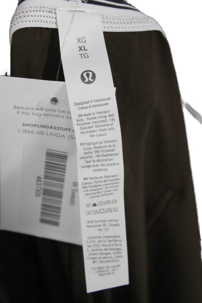 Lululemon Unisex Brown Sweatpants Army Size XL