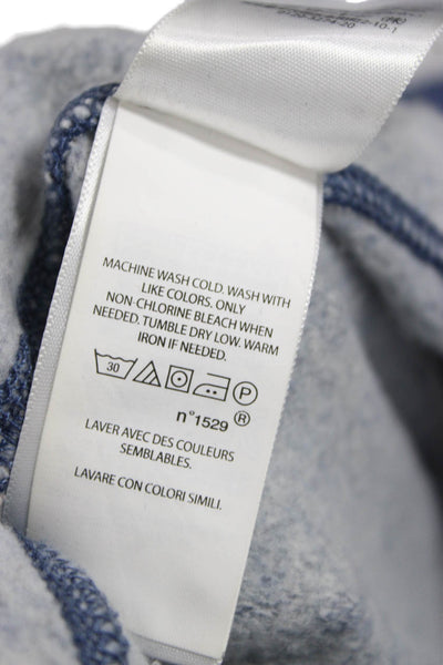 Polo Ralph Lauren Women Full-zip Hoodies Blue Drawstring Long Sleeve Size XS