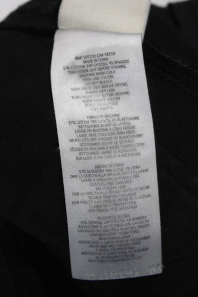 Joie Womens Black Ankle Cargo Pants Mid Rise Size 26