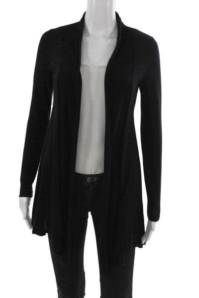 Rani Arabella Womens Cardigan Black Long Sleeve 60% Cotton 40% Polyester Size S