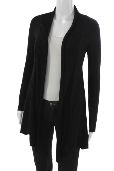 Rani Arabella Womens Cardigan Black Long Sleeve 60% Cotton 40% Polyester Size S