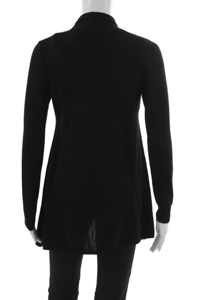 Rani Arabella Womens Cardigan Black Long Sleeve 60% Cotton 40% Polyester Size S