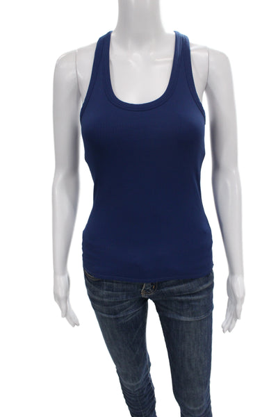 All Access Womens Dark Blue Basic Tank Size XS