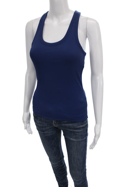 All Access Womens Dark Blue Basic Tank Size XS