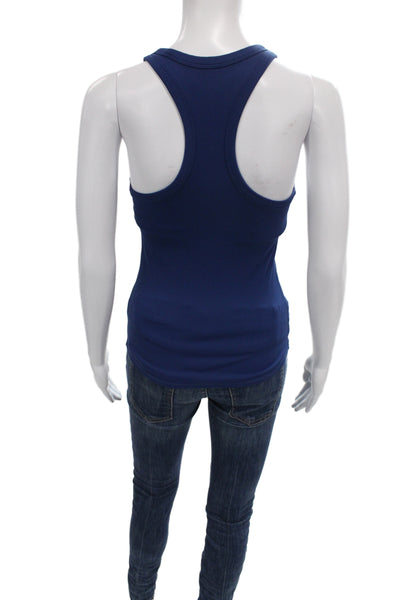 All Access Womens Dark Blue Basic Tank Size XS