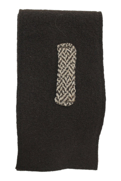 Nordstrom Womens Light Weight Neck Scarf Brown Wool Blend Size One Size