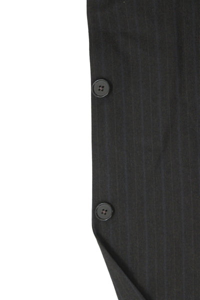 Austin Reed Mens Dark Gray Striped Wool Suit Jacket Size 41