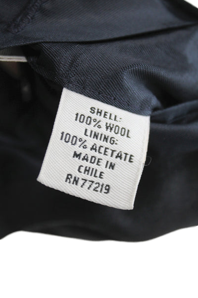 Joseph & Feiss Mens 2 Piece Dark Gray Herringbone Suit Jacket Size 42