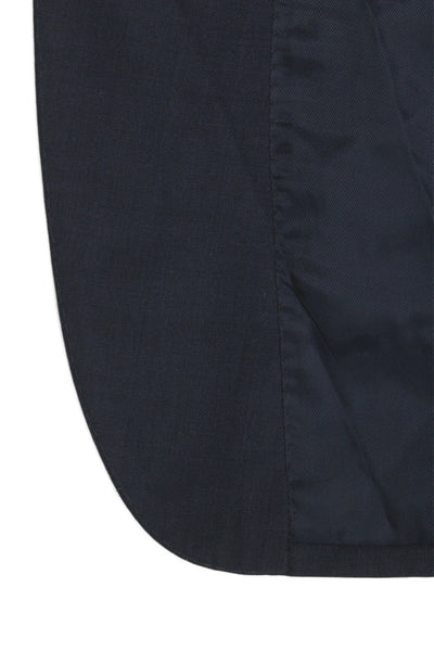 Byron Mens Dark Blue Classic Blazer Button Front Long Sleeve Size 44