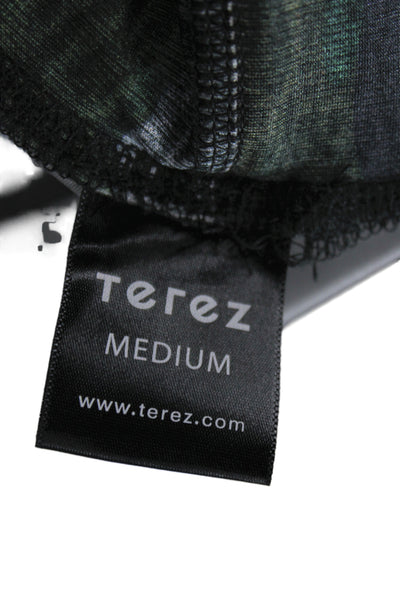 Terez Womens Ankle Camouflage Leggings 80% Polyester 20% Spandex Size M
