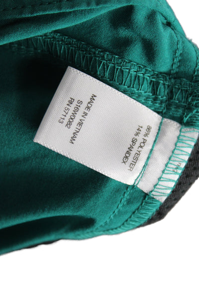 Eastern Mountain Sports Mens Green Beach Shorts Hook&Loop Size M