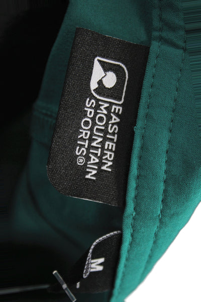 Eastern Mountain Sports Mens Green Beach Shorts Hook&Loop Size M