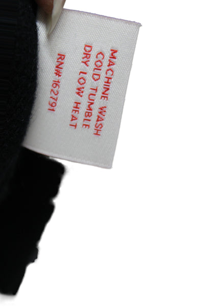 Kilte Women Straight Pencil Skirt Black Cashmere Knee Length Size 2