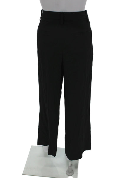 Rag & Bone Women Dress Pants Black Zip Cotton Polyester Size 6