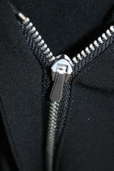 Rag & Bone Women Dress Pants Black Zip Cotton Polyester Size 6