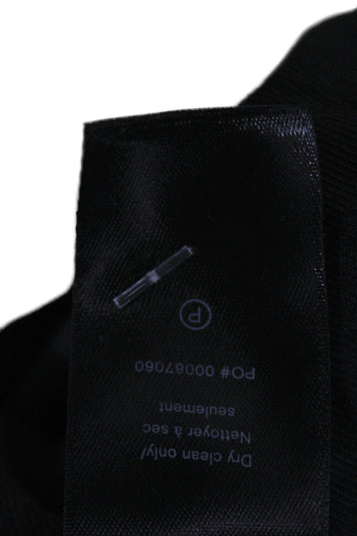 Rag & Bone Women Dress Pants Black Zip Cotton Polyester Size 6