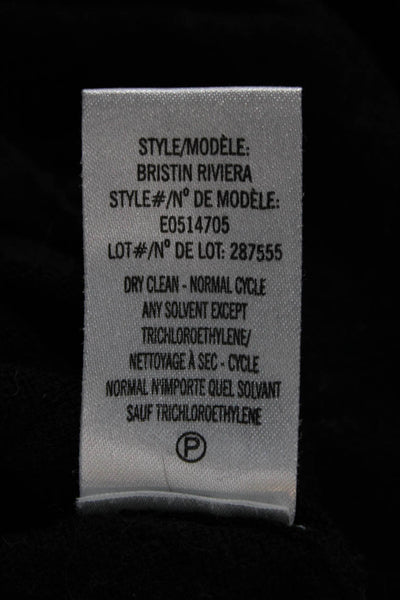 Theory Womens Basic Black Long Sleeve T-Shirt Size M