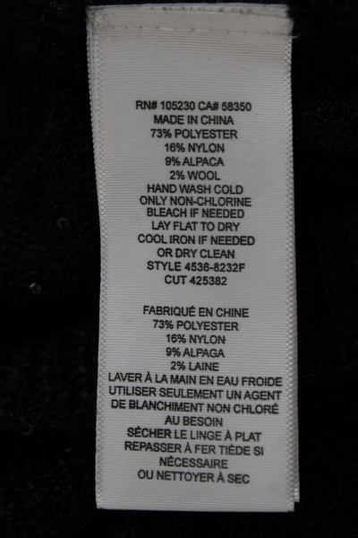 Joie Unisex Black Pullover Sweater Long Sleeve Classic Size M
