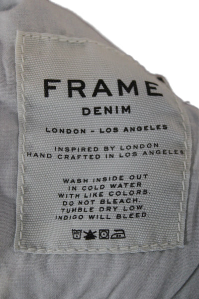 Frame Womens Ankle Skinny Jeans Dark Blue Mid Rise Size 26
