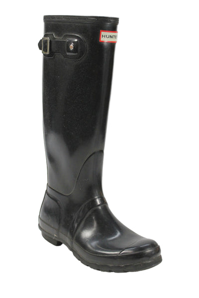 Hunter Women's Original Classic Knee High Rain Boots Black Size 8