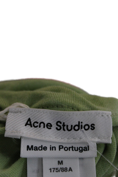 ACNE Studios Women Bodycon Mini Dress Green Sleeveless Size M