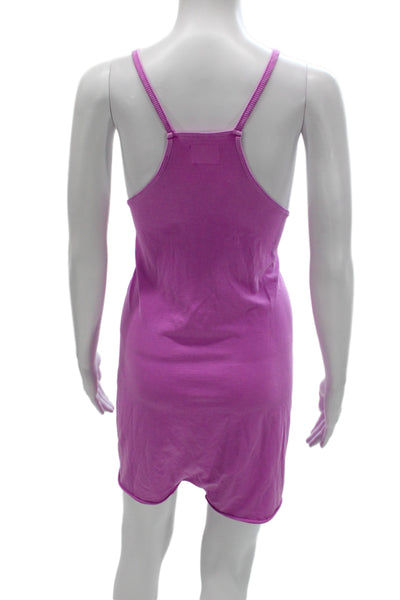 FP Movement Womens Slip Dress Purple Sleeveless Short Beach Size S