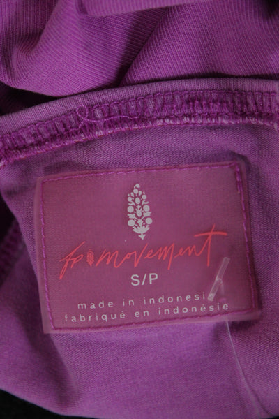 FP Movement Womens Slip Dress Purple Sleeveless Short Beach Size S