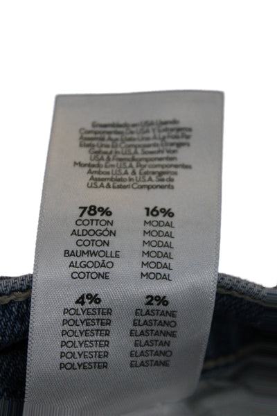 Mother Womens Blue 90s Ankle Cropped Mid Rise Jeans Size 27