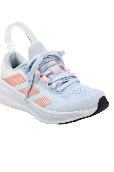 Adidas Women's Mesh Round Toe Rubber Soul Athletic Sneakers Blue Size 5
