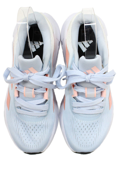 Adidas Women's Mesh Round Toe Rubber Soul Athletic Sneakers Blue Size 5