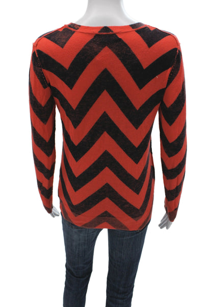 Michael Michael Kors Unisex Pullover Sweater Black Geometric Size XS