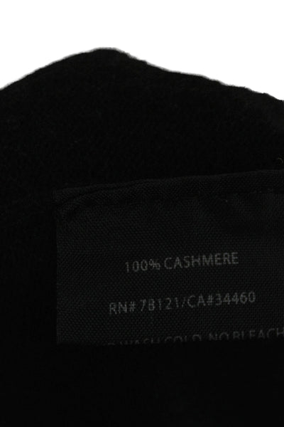 Eileen Fisher Women Cardigan Sweater Black 100% Cashmere Size XS