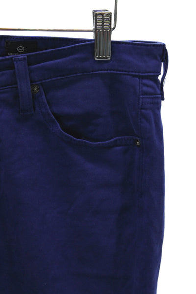 AG Women Skinny Jeans Blue Cotton Mid Rise Size 29
