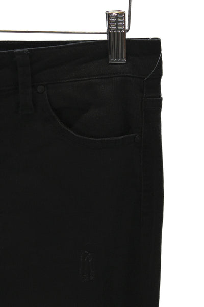 Rachel Rachel Roy Women Ankle Skinny Jeans High Waist Polka Dot Black Size 29