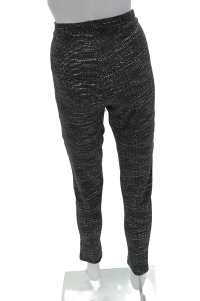 Joie Womens Ankle Leggings Black Viscose Nylon Spandex Size L