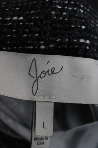 Joie Womens Ankle Leggings Black Viscose Nylon Spandex Size L