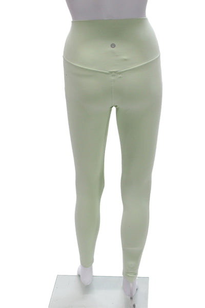 Lululemon Women Green Ankle Leggings Size 4