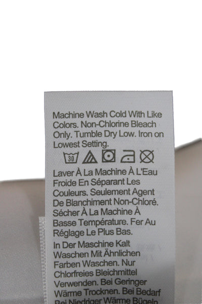 J Crew Women Mini Wrap Skort White Linen Blend Size 4